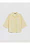 Oversized Poplin Women's Shirt (S6)