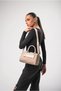 Women's Crossbody Handbag Daily Stylish Use Lightweight Modern Design Beige 18121 - 2