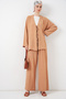 Women's Ayrobin Kimono Pants Double Set 6739 - Biscuit - 3