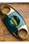 Cigar Set Box 3-in-1 Cigar Lighter Set & Cutter and Cigar Ashtray Set Gift Box Green - 5