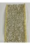 Metallic Glitter Ribbon 5 cm / Shiny Gift Wrapping, New Year and Decoration Ribbon 9 Meters - 3