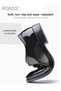 Men Formal Business Leather Shoes Men Pointed Leather Shoes with Anti-slip Sole and Lace-up Design S - 4