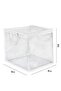 4 Transparent Closet Organizers 25X25X25 cm - 7