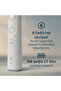 Sonicare 6100 Şarjlı Diş Fırçası, 21 Gün Şarj, Seyahat Kabı, Ektra Nazik, Beyaz, HX7400/06 - 6