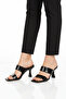 Black Lightweight Women's Slippers 451158 Z - 3