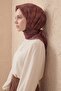 وشاح ناعم بنقشة الزهور مقاس 90x90 - 2