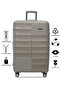 PP 3-piece luggage set - 6