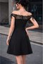 Women's Madonna Collared Lace Short Janjan Crepe Dress - 4