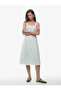 Strappy Floral Blue Women's Dress 6Sak80245Ew - 3
