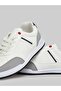 Men Off White Contrast Detail Sneakers - 3