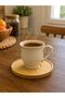 Paçi Linda Bamboo Porcelain Hanging Coffee Cup for 6 People - 3