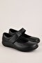 Genuine Leather Anatomical Sole Comfortable Daily Ballet Flats Usl.2210 Black - 2