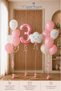 3 Year Old Birthday Balloon Set |   Pink Girl Concept |   Folyo Rakam Bulut |   Birthday Special Day Decoration