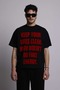 Vibes Clean Tee (Flok Baskılı) - 4