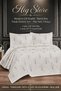 Berra Modern Chenille Jacquard Dowry Set Double King Size Pique Coverlet Set / Bedspread Set 3 Pieces - 4