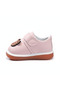 - Baby Musical Bear Shoes-White,Pink,Brown - 0M to 24M - 3