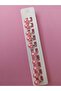 Pearl Model Pearlescent Candy Pink Color 10-Piece Charm, Hair Earring
