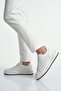 6Y3334-8086 m White Genuine Leather Men's Casual Shoes - 2