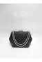 Black Color Complex Material Women's Evening Dress Clutch Portfolio Wedding Engagement Henna Evening Bag - 3