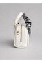 Women's White Scarf Mini Bag – Stylish Faux Leather Crossbody Hand & Shoulder Daily Trend Bag - 4