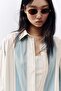 Oversized poplin shirt - 3