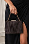 Women's Stylish Evening Dress Hand and Shoulder Bag with Chain Strap, Elegant Design, Suitable for Special Occasions - 5