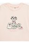 Cotton Printed Pink Baby Girl T-Shirt 6Smg10161Ak - 3