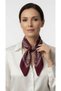 Unisex Plum Shawl Patterned Bandana |   Daily Hair Accessory, Neck Gaiter, and Outdoor Scarf - 3