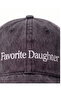 ''Favorite Daughter'' Embroidered Washed Hat /''Gözde/Loved Daughter'' Embroidered Washed Baseball Cap - 3