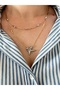 Waterway Necklace and Brand Equivalent Zircon Stone Bird Necklace (Double Necklace)