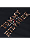 Men's Regular Fit Logo Embossed Round Neck Cotton Short Sleeve Navy Blue T-Shirt - 4