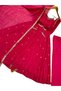 Pink Faux Georgette Gown Bottom Dupatta - HRT5607 | Pink - 2
