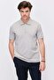 Men's Half Zip Polo Neck T-Shirt