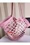 Handmade Mesh Bag, Bohemian Bag, Summer Bag, Shoulder Bag - 4