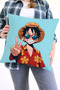 One Piece Throw Pillow Cover 43X43 Anime Game Movie Themed Decorative Pillowcase Double Sided Printed - 2
