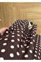 High Waist Pu Detailed Satin Fabric Ankle-Length Long Flared Skirt De32010 - 3