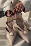 Lorisse Nude Matte Leather Women's Stiletto - 6