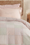 Ottavia Double 100% Cotton Duvet Cover Set - Pink - 4