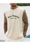 Los Angeles Enjoy Life Printed Men's Zero Sleeve Athlete Tshirt