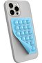 Suction Phone Mount, Sillicon Adhesive Accessory For Iphone And Android, Hands-Free Fidget Toy Mirror Shower Holder, Tiktok Videos Selfies (Blue)