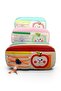 Pencil Case Cute Colorful Large Capacity Korean Style Pen Holder - Red Apple - 5