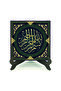 طاولة مكتبية من MDF مطبوعة ومطرزة بالذهب مقاس 10x10 1H-BsmlGld1 - 2