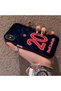 Silicone Edge Hard Back Phone Case Compatible with iPhone XS Max Ferdi