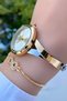 Women's Wristwatch - Adjustable Steel Band - Comes with a Bracelet Gift - 5