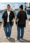 Plus Size Openwork Knitwear Cardigan & Kimono with Tassels (46-52) - 4