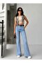 Ice Cream Color Spanish/Flare Leg Cuffs with Belt - 2