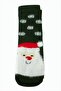 Ilkeshop Santa Claus Christmas Thick Combed Cotton Socks (220524) - Green - 2