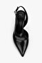 Women's Zenvia Black Leather Stiletto - 4