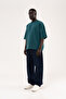 Men's Bacis Boxy T-Shirt Oil Green - 8