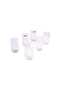 Glass Cups Set, 350 cc, 6 pcs, Clear - 2